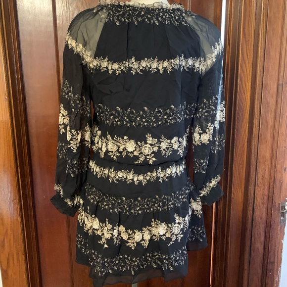 Joie silk large size tie waist dress - Picture 5 of 8